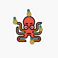 Cute Pineapple Octopus