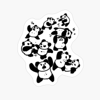 Pandamonium - Funny Fighting Panda Bear Gift