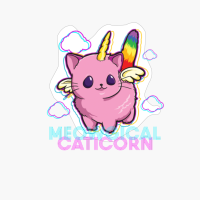 Meowgical Caticorn Gift Cat Unicorn Girls Women Kittycorn