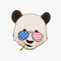 Panda 4th Of July American USA Patriotic Gift