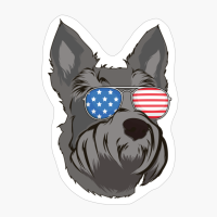 Scottish Terrier 4th Of July American USA Patriotic Dog Gift