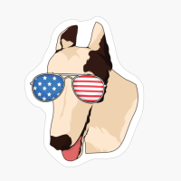 Greyhound 4th Of July American USA Patriotic Dog Gift