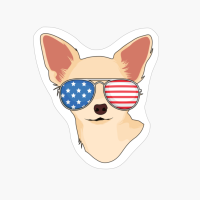 Chihuahua 4th Of July American USA Patriotic Dog Gift