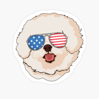 Bichon Frise 4th Of July American USA Patriotic Dog Gift