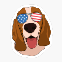Basset Hound 4th Of July American USA Patriotic Dog Gift