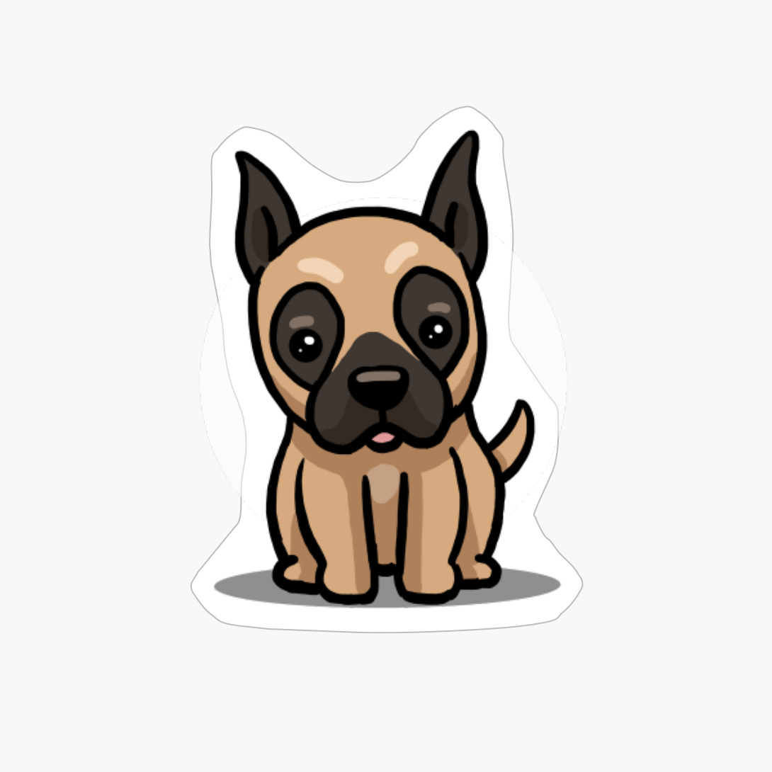 Cute Kawaii Great Dane Chibi Dog Lover Gift Idea