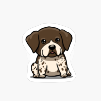 Cute Kawaii German Shorthaired Pointer Chibi Dog Lover Gift
