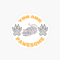 YOU ARE Pawesome (cute Cat)