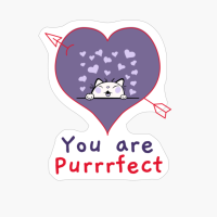 You Are Purrrfect - Happy Valentines Day Love Hearts (2021)