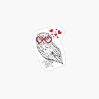 Owl Sunglasses Love Funny Cute Owls Valentine Gift Heart