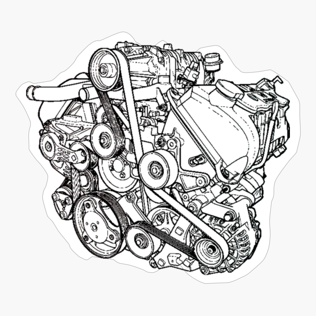 Engine Blueprint Black