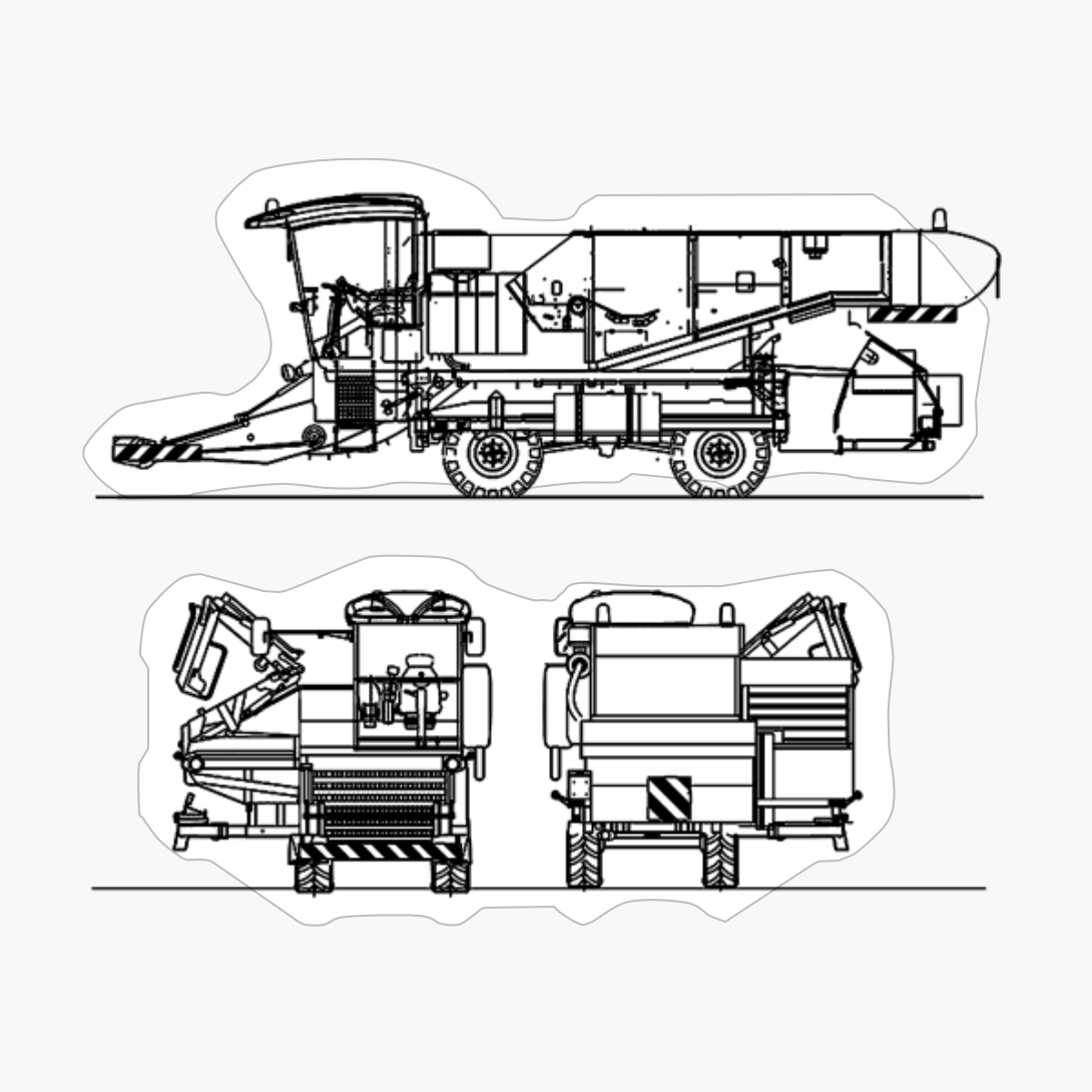 Harvester Blueprint Black