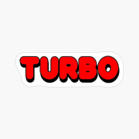 Turbo Word Red Print