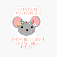Cute Mouse Aunty Niece Gift
