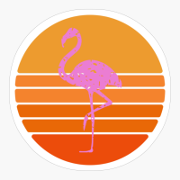Sunset Flamingo Style