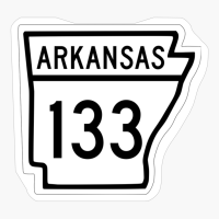 Arkansas State Highway AR 133 (1948) | United States Highway Shield Sign