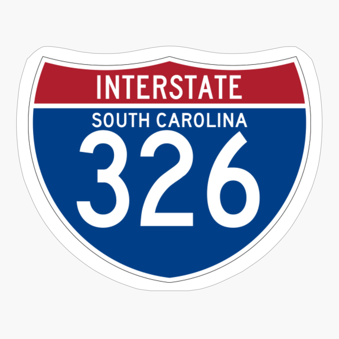 US Interstate I-326 (SC) | United States Highway Shield Sign