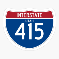 US Interstate I-415 (UT) | United States Highway Shield Sign