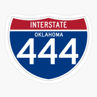 US Interstate I-444 (OK) | United States Highway Shield Sign