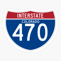 US Interstate I-470 (CO) | United States Highway Shield Sign
