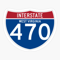 US Interstate I-470 (WV) | United States Highway Shield Sign
