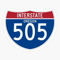 US Interstate I-505 (OR) | United States Highway Shield Sign