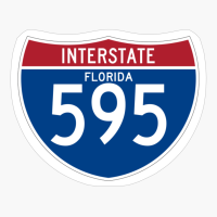 US Interstate I-595 (FL) | United States Highway Shield Sign