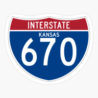 US Interstate I-670 (KS) | United States Highway Shield Sign