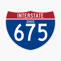 US Interstate I-675 (OH) | United States Highway Shield Sign