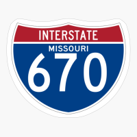 US Interstate I-670 (MO) | United States Highway Shield Sign