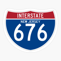 US Interstate I-676 (NJ) | United States Highway Shield Sign