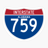 US Interstate I-759 (AL) | United States Highway Shield Sign