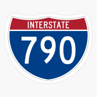 US Interstate I-790 | United States Highway Shield Sign