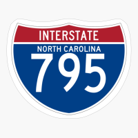 US Interstate I-795 (NC) | United States Highway Shield Sign