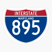 US Interstate I-895 (MD) | United States Highway Shield Sign