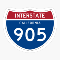 US Interstate I-905 (CA) | United States Highway Shield Sign