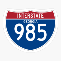 US Interstate I-985 (GA) | United States Highway Shield Sign