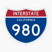 US Interstate I-980 (CA) | United States Highway Shield Sign