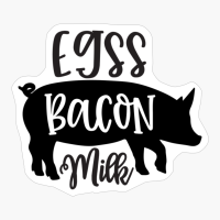 Egss Bacon Milkg Perfect Gift For Chef & Kitchen Lover