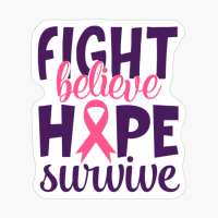 Fight Believe Hope Survive Tumor Gift