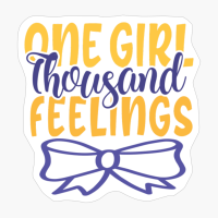 One Girl Thousand Feelings | Baby Gift