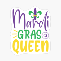 Mardi Gras Queen, Mardi Gras Gift, Fleur De Lis Gift