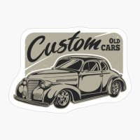 Custom Old Cars! - The Perfect Birthday Gift For A Classic Car Lover!