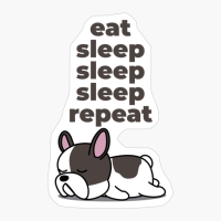Eat, Sleep, Sleep, Sleep, Repeat - The Perfect Gift For A Lazy Animal Lover